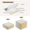 2025 Latest Model 30Pcs Self-Adhesive Castor Oil Pack Wrap for Belly less