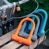 Ulac BROOKLYN Silicone Cover Bicycle 76mm x Blue U-Lock, UL-SU3-02 LITE, 128mm,