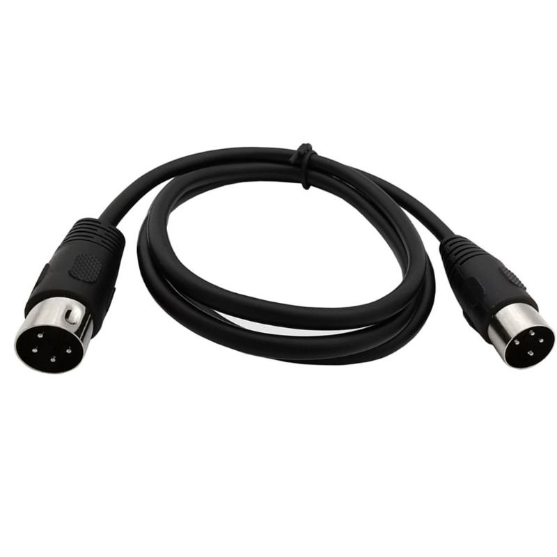 4 Pin DIN Male To Male Adapter Cable for DVR Digital Video Recorder & DIN Audios Connector Device Portable Connector Cord