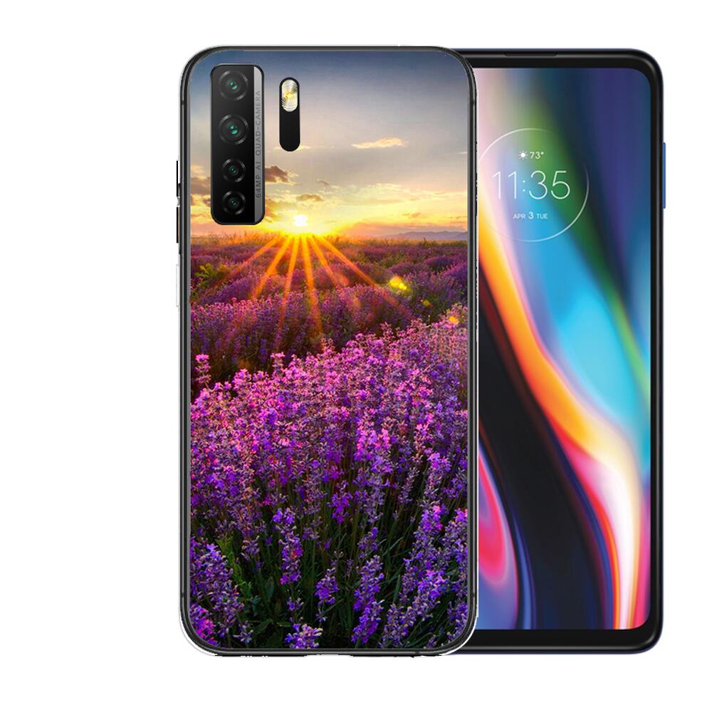 Capa Macia Cor Lavanda e Preto O Pooh Para Huawei Nova 8 7 6 SE 5T 7i 5i 5Z 5 4 4E 3 3i 3E 2i Pro Capa de Celular capas