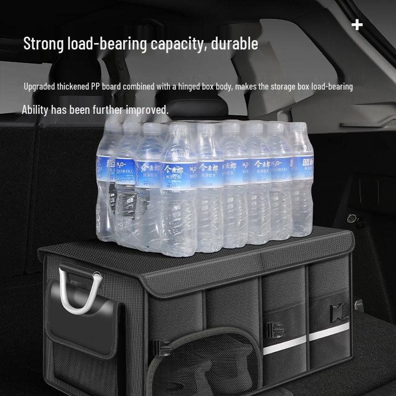 Foldable Car Trunk Organizer: Practical & Decorative Storage Box