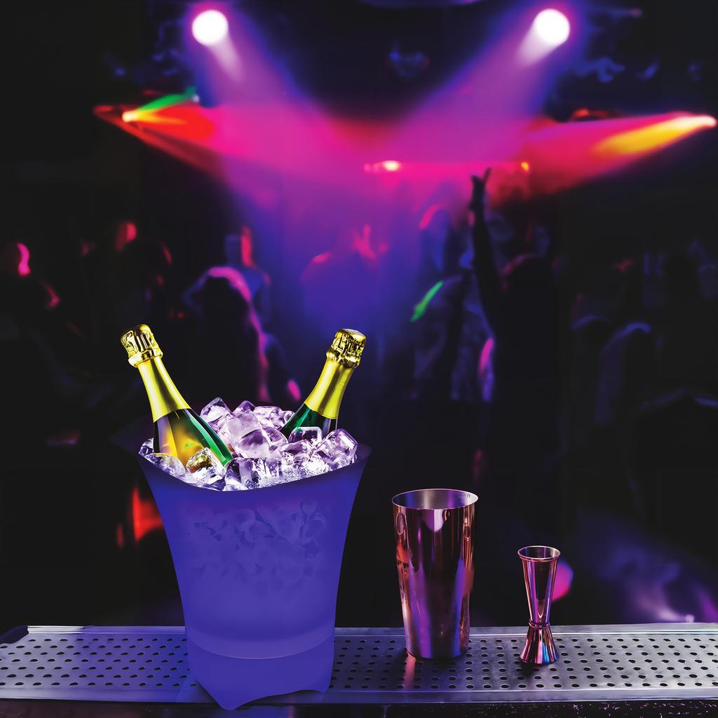 RGB IJsemmer Met LED Verlichting Koeler 5L Bluetooth Speaker