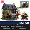Jie Xing Street View Series Inn Model Building Blocks - Boys' Ornaments & Toys