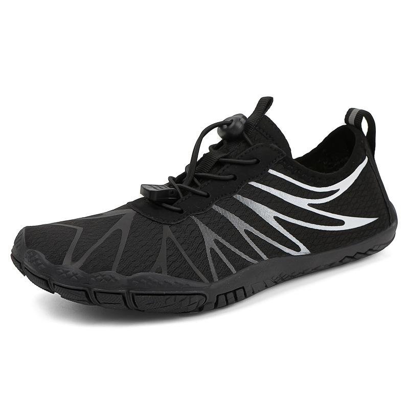 New summer five-finger shoes creek shoes couple beach swimming shoes men's and women's outdoor snorkeling rafting shoes breathable