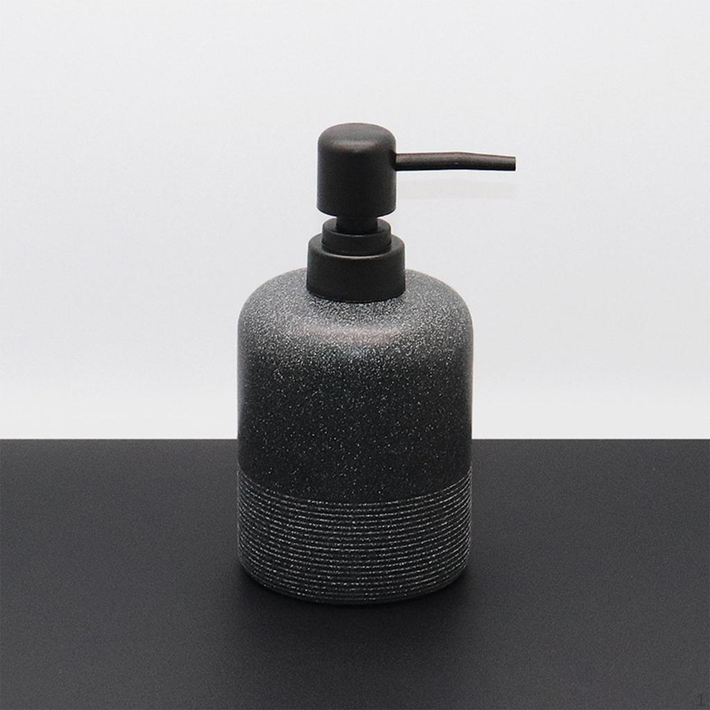 Hand Soap Dispenser Shampoo Bottle 3x6.2inch for Bathroom Counter