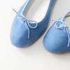 Scarpe décolleté da ballo Repetto Cendrillon Piatte Pelle scamosciata Blu Nastro Taglia EU 36 Giappone