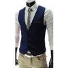 Spring Autumn Casual Men's Slim Fit Korean British Style Waistcoat Vest Gilet