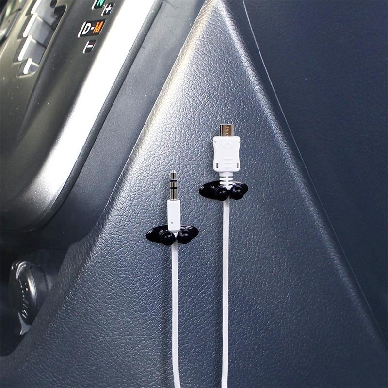 2-in-1 Car and Home Cable Organizer Clip