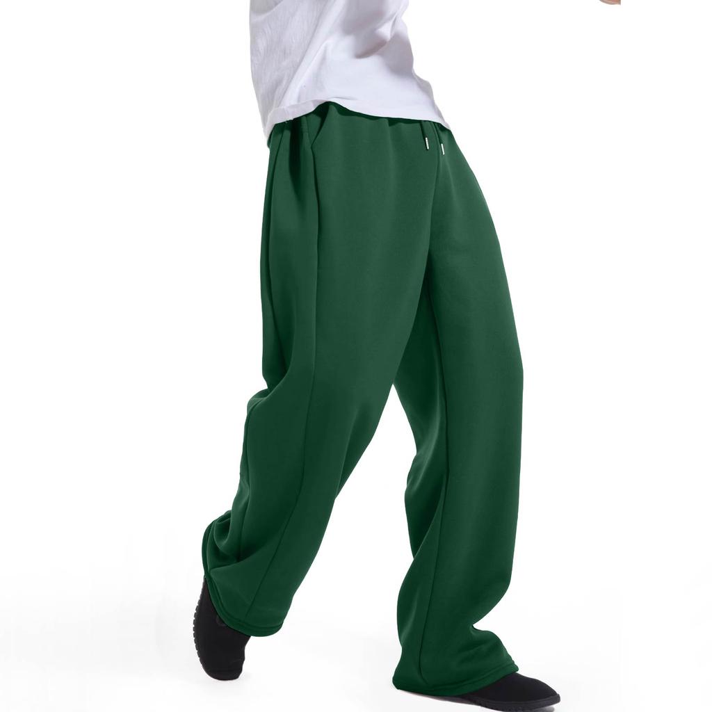 Herr Lös Casual Sweatpants Elastisk Midja Dragsko Sportbyxor