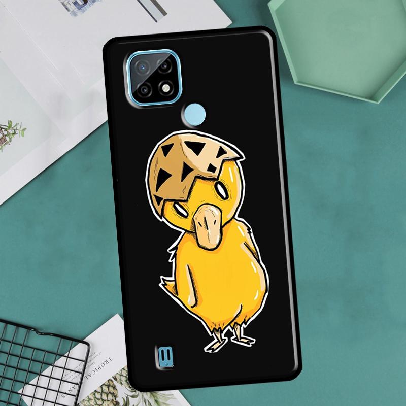 

Kwaii желтый утенок для Realme GT Neo 2 3 Master 8i 9i 8 9 Pro Plus C35 чехол для OnePlus 9 10 Pro 9R 10R Nord2 OnePlus 10Pro