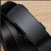 Men's Toothless Automatic Buckle Leather Belt for Men's Business Casual Versatile Simple Men's Middle Aged and Young Trousers