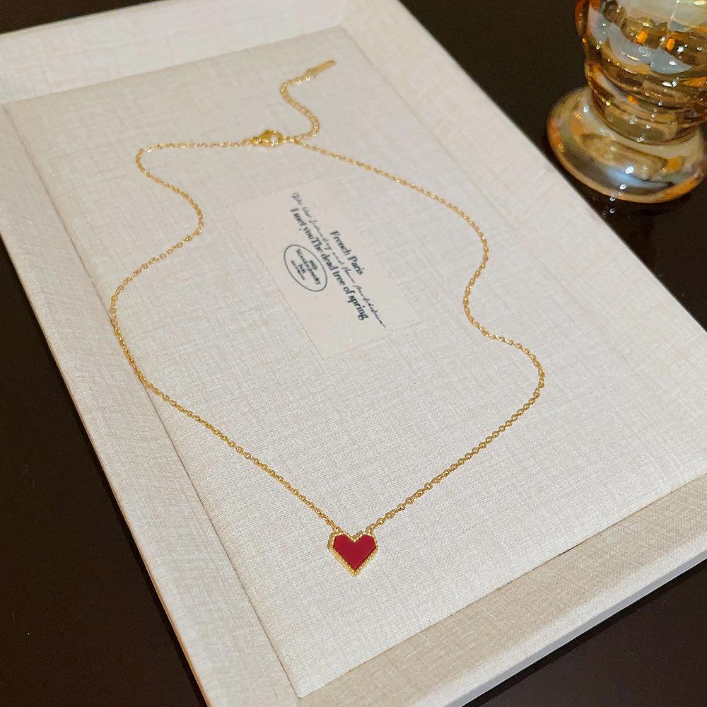 

Элегантное ожерелье из титановой стали на ключицу для женщин — не выцветает, модный, универсальный, легкий, роскошный дизайн