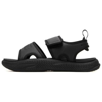 Softride Pro Sandal 24 Bequeme Strandsandalen Unisex-Sandalen Schwarz 395429-01