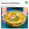 Deshangyuan Disposable Round Takeaway Food Containers with Lids