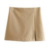 Kaslead Split High Waist Slim Looking All-Match Pantskirt
