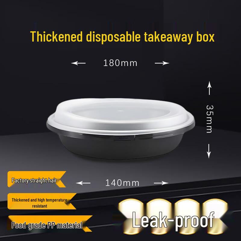 Einweg Runde Mitnehm-Schüsseln