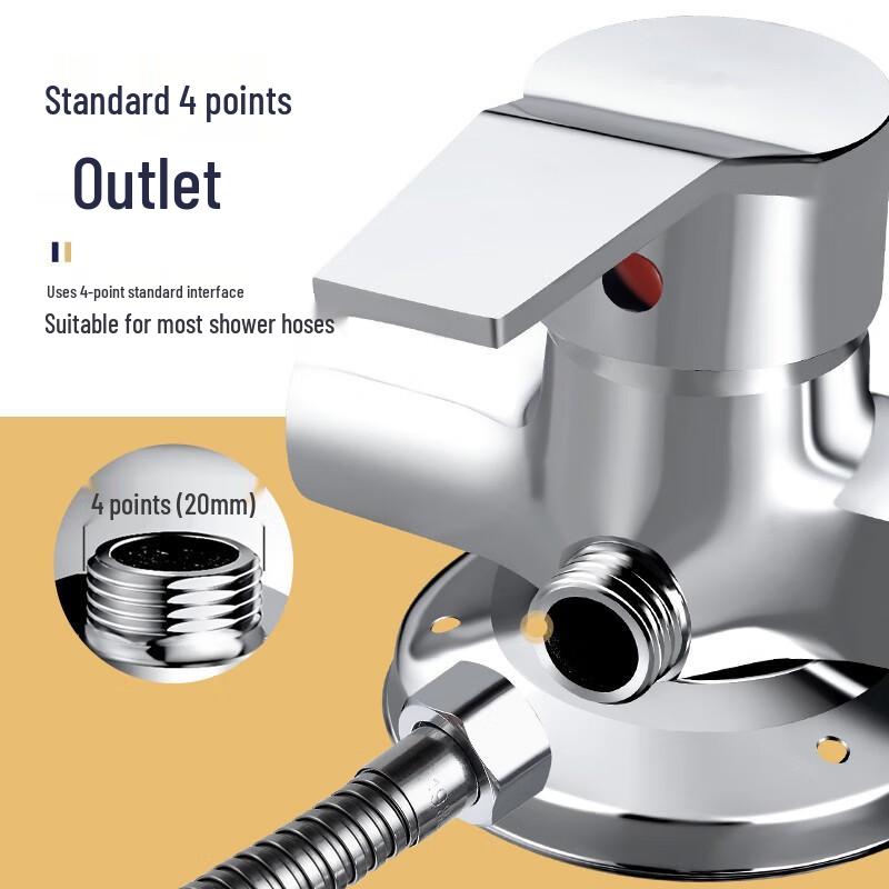 Xuanyong Wall-Mounted Shower Faucet and Pressurized Stainless Steel Set