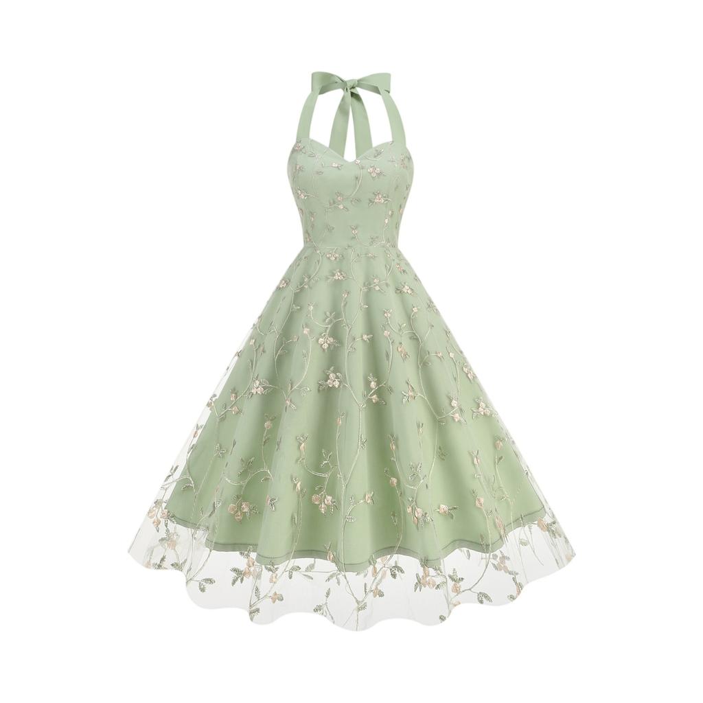 Vestido sin mangas de moda para mujer