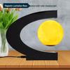 C-shaped 3-inch Magnetic Levitation Moon Lamp - Creative Floating Ornament for Office & Home, Personalizable with Logo