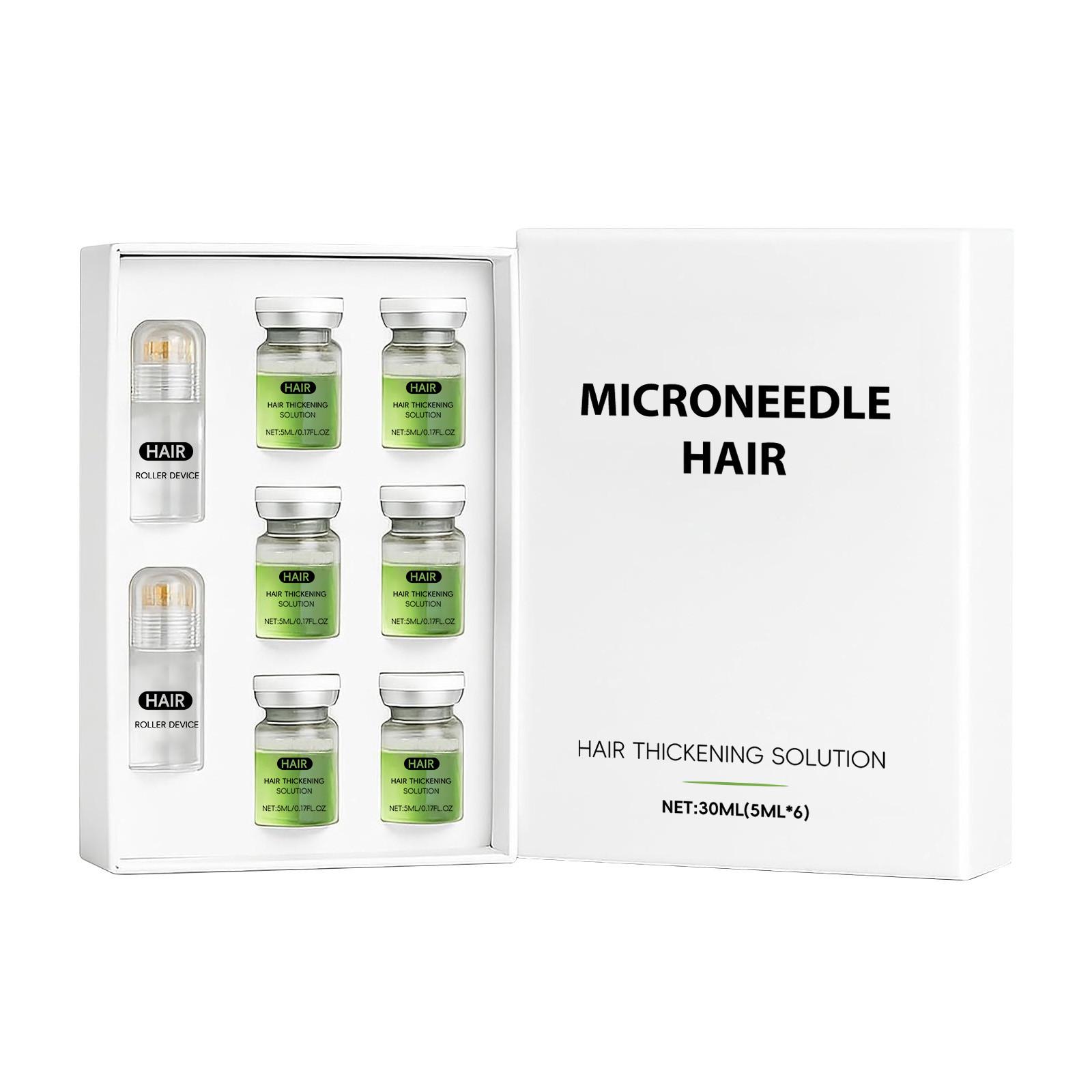 

Роллер с микроиглами для густоты волос, от выпадения волос, для укрепления качества волос, уменьшения выпадения волос и защиты волос, 30 мл One Size белый