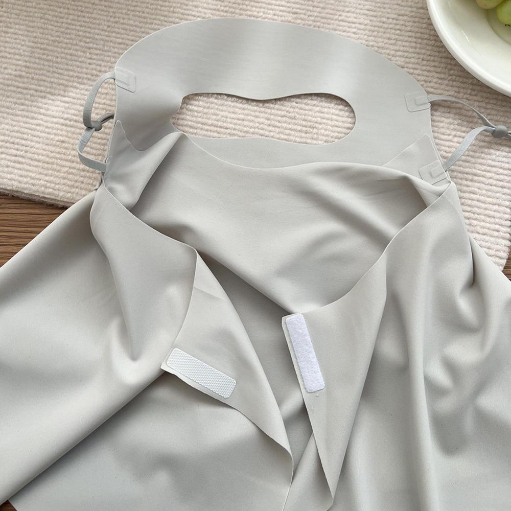 UPF 50+ Ice Silk Face Cover Summer Neck Wrap Cover Sunshade Full-Face Sunscreen Veil  Cycling
