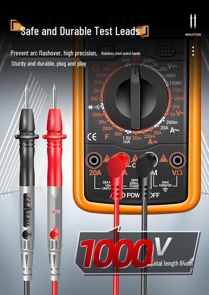 ANENG DT9205A High-Precision Digital Multimeter for Electricians