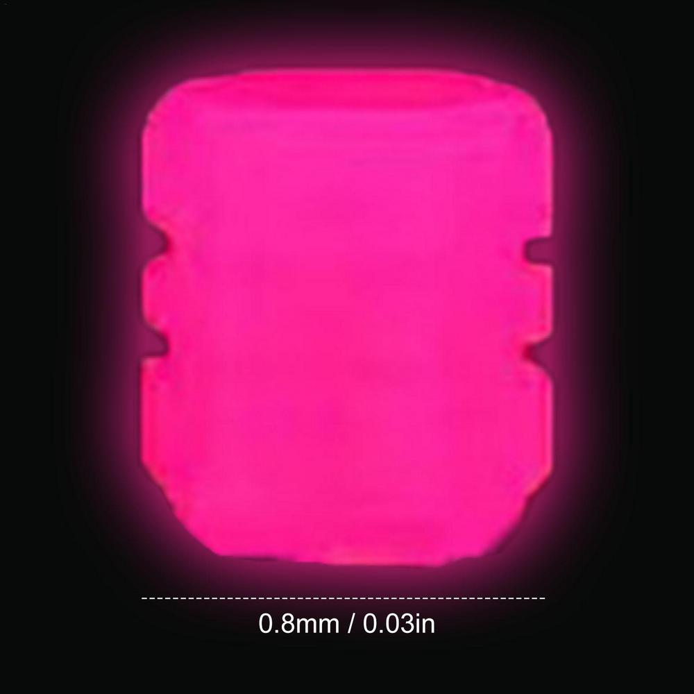 Luminous Caps Fluorescent Red Night Glowing Car Motorcycle Bicycle Wheel Styling Tyre Hub Universal Caps Decoration