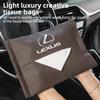 Boîte à mouchoirs de voiture Organisateur Sac à mouchoirs Pour Lexus ES240 ES250 ES350 IS250 IS300 RX270 GS NX300 RX300 RX350 RX400H SL430 CT200 GS 200