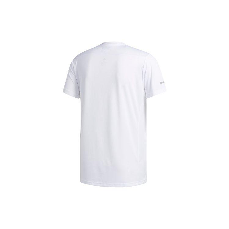 adidas T Shirts Men's White Crew Neck Moderate ED9292
