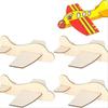 4 STUKS Blanco Houten Vliegtuig Assembleren Vliegtuig Speelgoed Balsa Vliegtuigen Assembleren Vliegtuig Speelgoed Vliegtuig Model Kinderen Vliegtuig Speelgoed