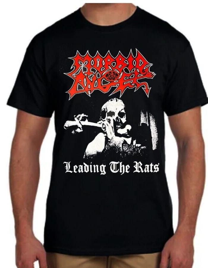 MORBID ANGEL LEADING THE RATS Death Metal Band Men s Black T-Shirt XL