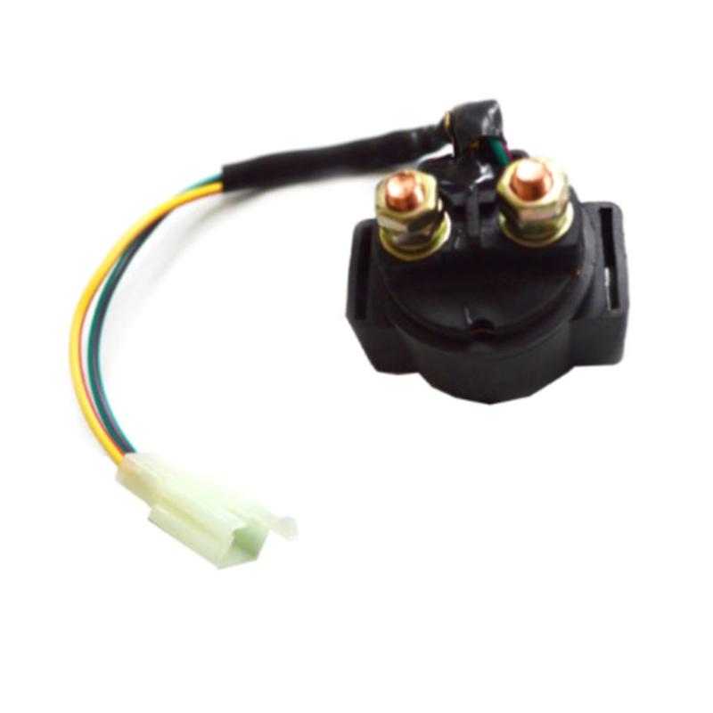 

Upgraded Starter Solenoid Relay Motorcycles Start Relay 12V Easy Installation 507080125150 Quality-plastic Made Durable 1