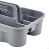 Cleaning Product Organizer Storage Tray with Handle Grey Basket 38.5x27.5x11.5cm for