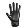 Warm Leather Gloves for Men's PU Touch Screen Gloves Plus Velvet To Protect The Cold Driving All Fingers for Outdoor Riding Autumn and Winter Gloves