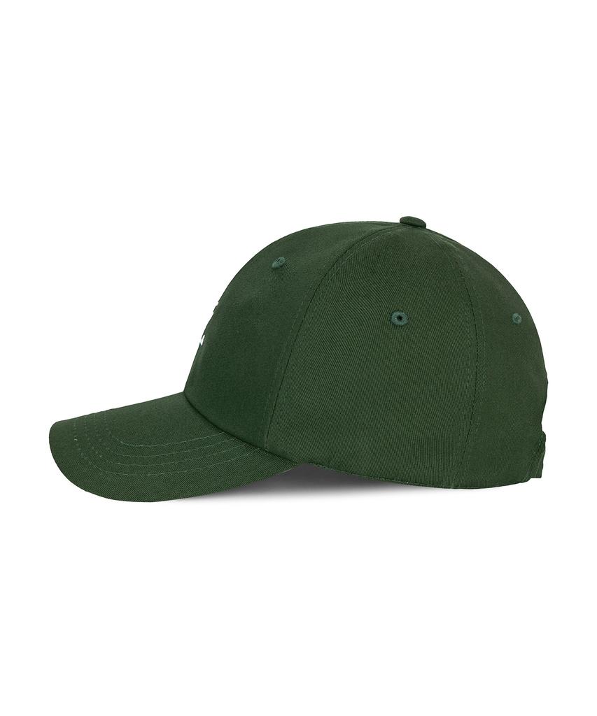 Bajal Monogram Soft Oversized Ball Cap Green