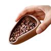 Wood Coffee Bean Tray Coffee Bean Weighting Tray Wood Measuring Tool Wood Coffee Bean Dispenser for Coffee Brewing
