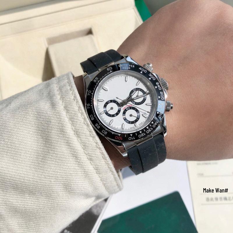 Rolex Daytona Зеленое Золото Хронограф Механизм 4130 Мужские Механические Часы