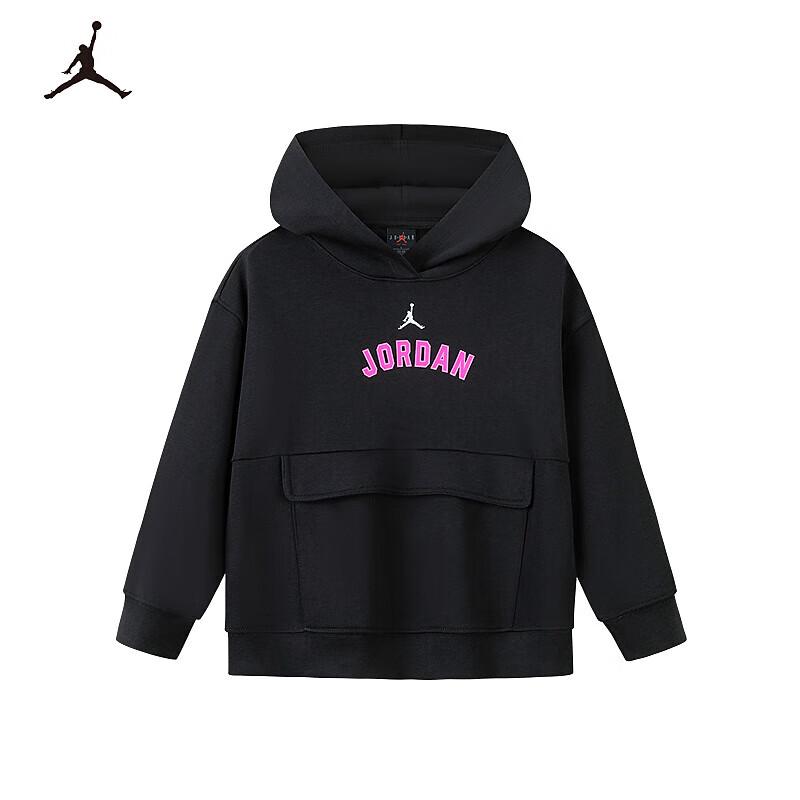 Jordan Nike AJ Girls  Hooded Terry Sweatshirt XL
