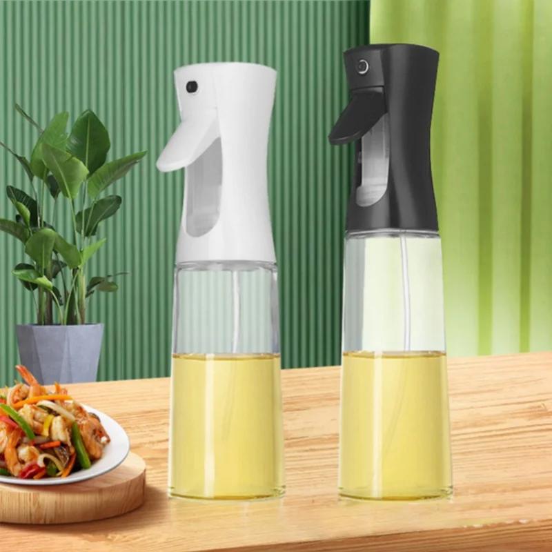 Oil Spray Bottle Kitchen Oil Nebulizer Dispenser for Cooking Olive Oil Camping BBQ Baking Also for Vinegar Soy Sauce Containers