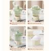 Shaved Ice Machine Snow Cone Machine Manual Portable Ice Crusher and Shaved Ice Machine  for Home Kitchen and Picnic Ice tools
