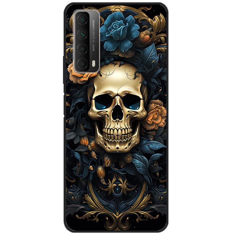 For Huawei Y7A PSmart 2021 Shockproof Cover 6.67" For Huawei P Smart 2021 Case PPA-LX2 Phone Cover Soft Silicone Back Case Coque