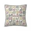 Traditional Palestinian Tatreez Pillowcases Polyester Bed Car Palestines Arabic Cushion Cover Home Decoration Pillow Cover 45*45