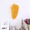 Woven Feather Tapestry Soft Fine Workmanship Cotton Macrame Wall Hanging Feather Boho Chic Nordic Leaf Handmade Home Decoration