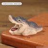Cute Mini Resin Crocodile Tea Pet Ornament