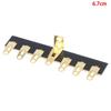 1 Pcs Ampmart 3-10Pins Tag Strip Gold Pins Plated Audio Strip Tag Board ,For Guitar Amplifiers Hifi Diy