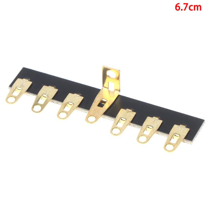 1 Pcs Ampmart 3-10Pins Tag Strip Gold Pins Plated Audio Strip Tag Board ,For Guitar Amplifiers Hifi Diy