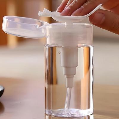 מתקן מסיר איפור לחיץ - בקבוק טונר גדול ונייד