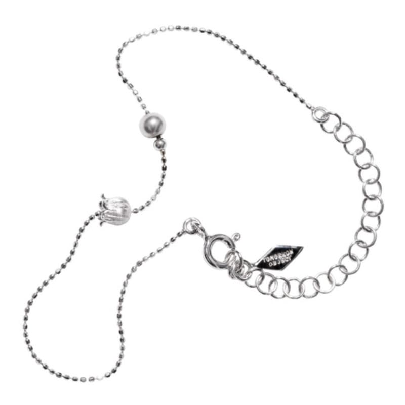 

tomorrowobject 24SS. misty night. bracelet 02 plated rhodium