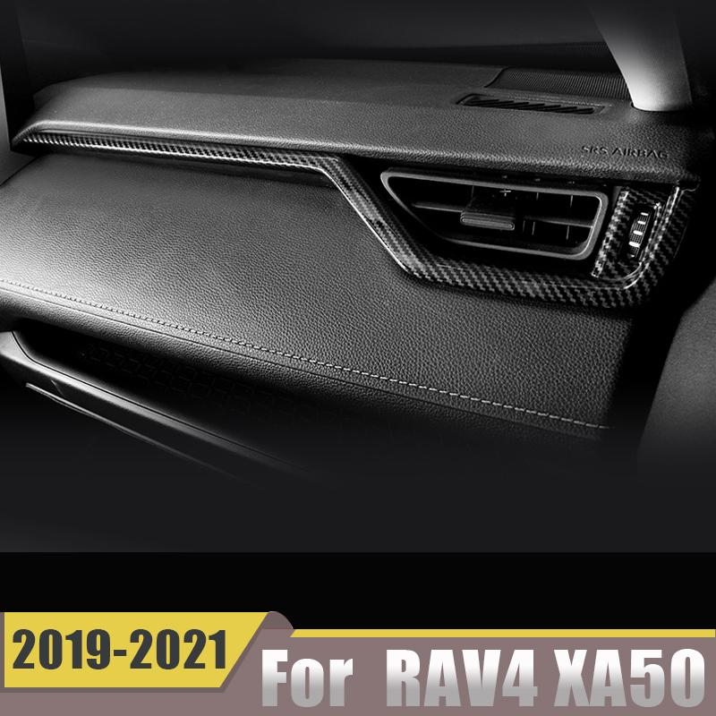 Für Toyota RAV4 RAV 4 2022 XA50 Auto Interior Center Konsole Klimaanlage AC Vent Outlet Panel Trim Abdeckung Streifen