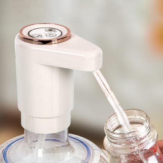 Electric Water Bottle Pump for 2-5 Gallon Bottles Electric Water Dispenser One-Touch Automatic Water Bottle Dispenser for Home Office Camping